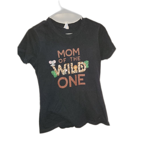 "Mom of the wild one" Tee Shirt Womens |Size XS/S | Baby First Birthday - Picture 1 of 3